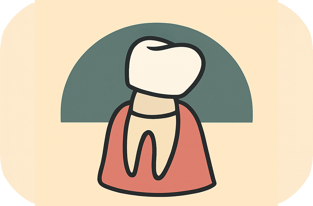 Einzelkronen auf natürlichem Stumpf