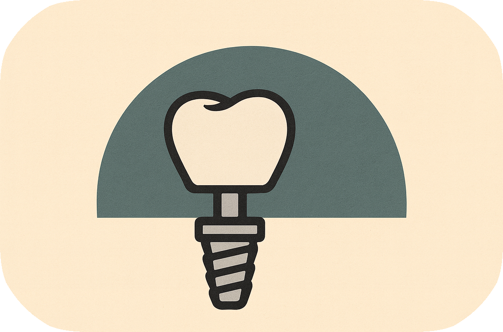 Einzelkronen auf Implantaten